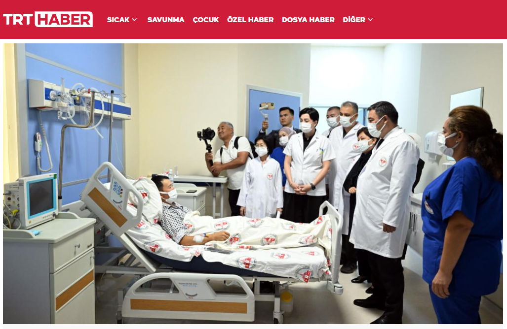 Kırgızistan'da ilk böbrek nakli ameliyatı Türk hekimlerce yapıldı